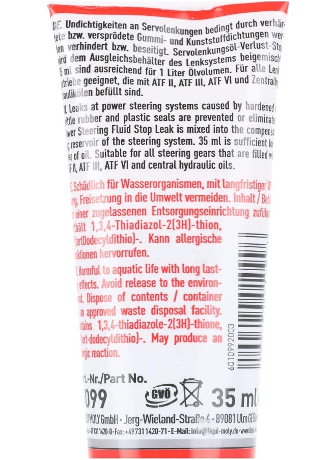 LIQUI MOLY - Liqui Moly Power Steering Oil Leak Stop 35Ml - Image 1