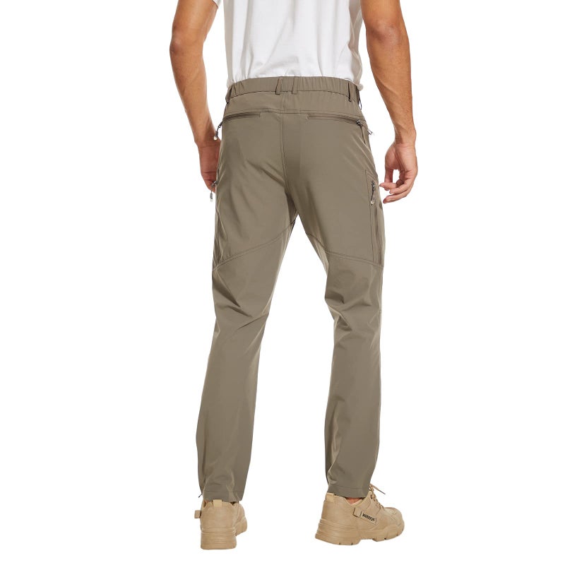 Arunlluta Hiking Pants for Men, Hiking Travel Pants Water-Resistant Mens Work Pants Stretch Quick Dry Lightweight - Image 2