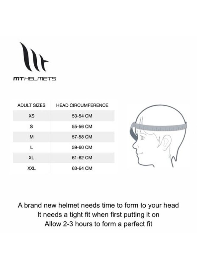 MT Helmets MT VIALE SV S PURE A1 GLOSS L - Image 3