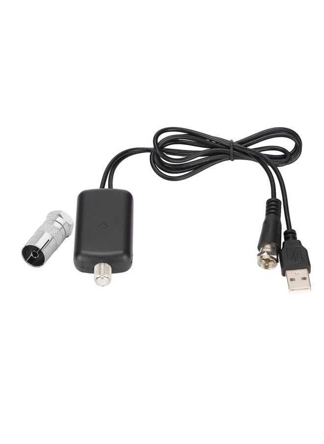 Thoraya 25dB HD TV Antenna Amplifier Indoor Signal Boost USB TV High Gain Channel Boost  - Image 1