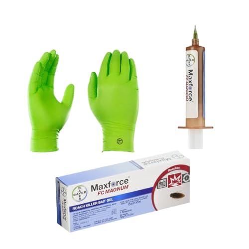 USA Supply Magnum Premium Roach Gel, Renowned for its Efficacy in combating Cockroaches, Compatible with USA Supply Branded Chemical Resistant Gloves - Image 1