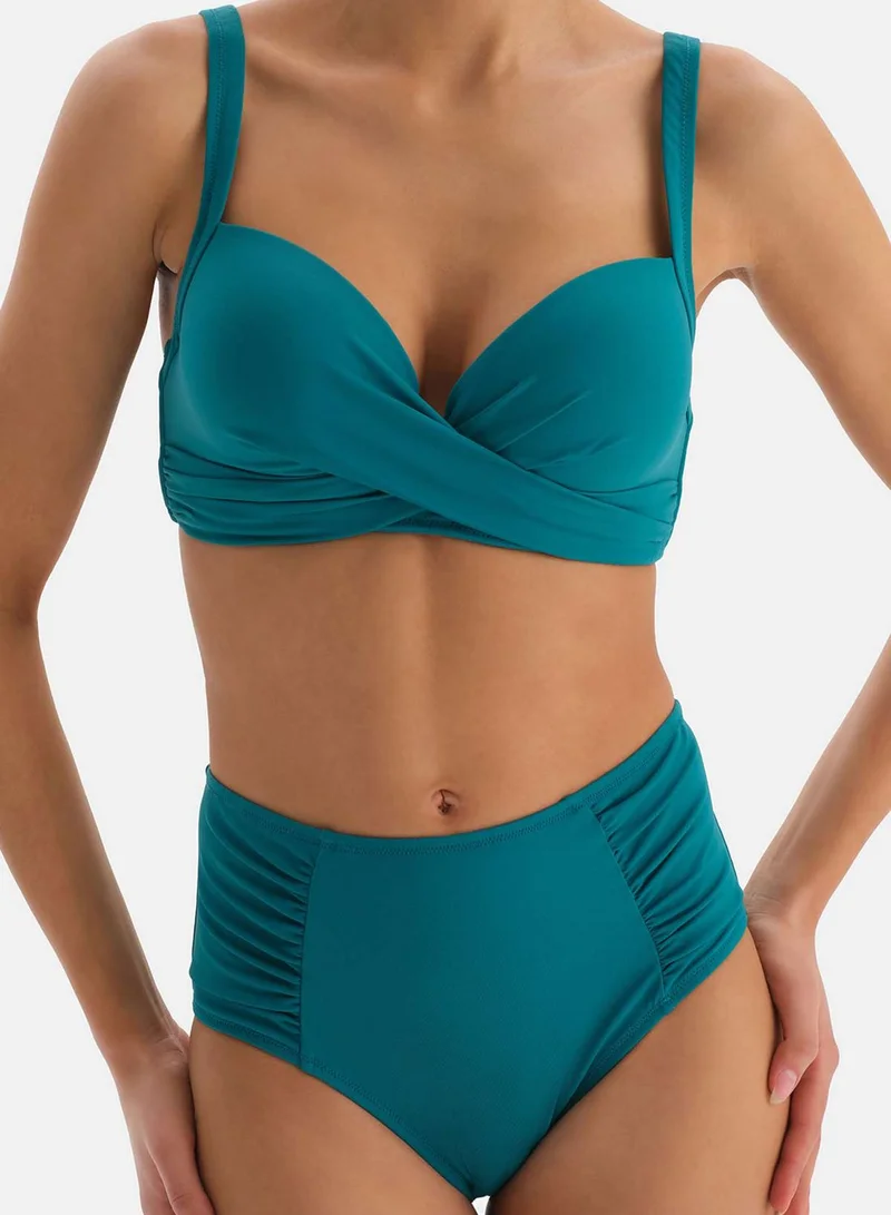 dagi Plunge Neck Bikini Top