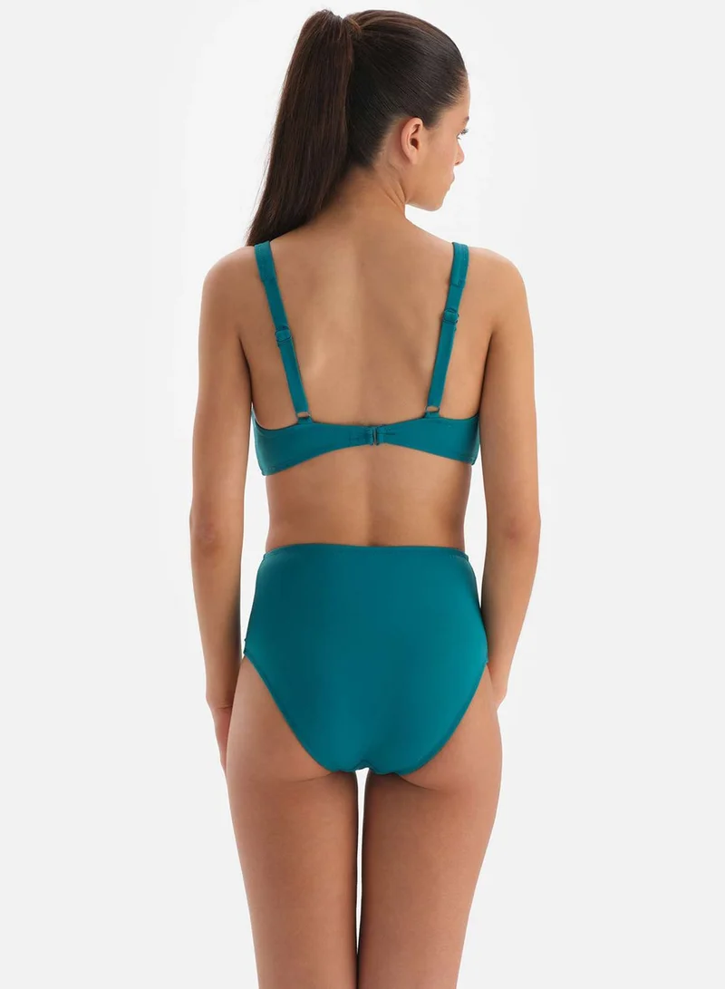 dagi Plunge Neck Bikini Top