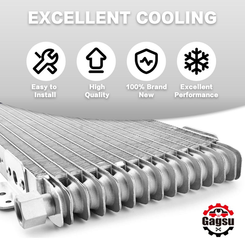 Gagsu 40k Transmission Oil Cooler lpd47391 Compatible with tru Cool Heavy Duty 40,000 GVW Max - Low Pressure Drop Trans Cooler - Image 4