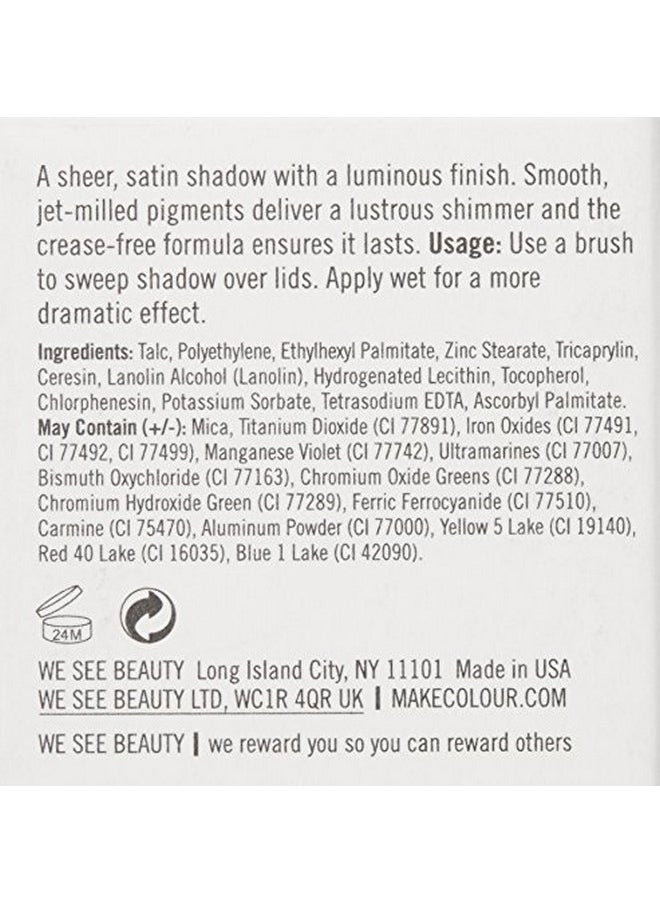 Make - Cosmetics Satin Finish Eye Shadow Vintage Ivory - Image 1