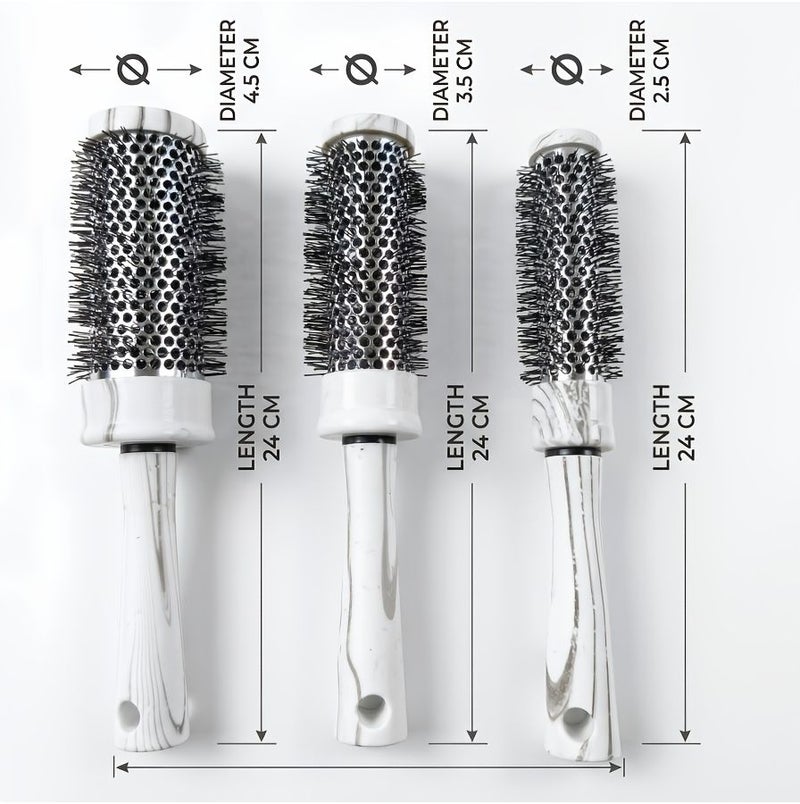 Round Hair Brush For Curly Hair Women Big Roll - Image 4