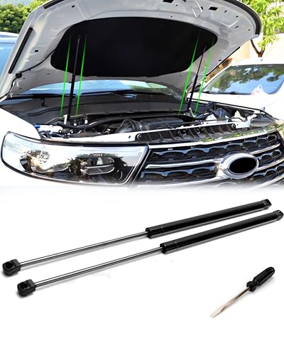JSTEE Front Hood Lift Supports Struts Shocks for 2002-2010 Ford Explorer 4142 SG404025 819-6040 1L2Z16C826AA 2 Pcs, with Screwdriver for Install - Image 1