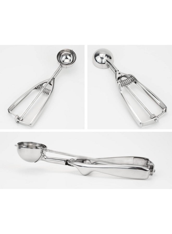 Solula Professional 18/8 Stainless Steel Medium Cookie Scoop, Size 40 - Image 2