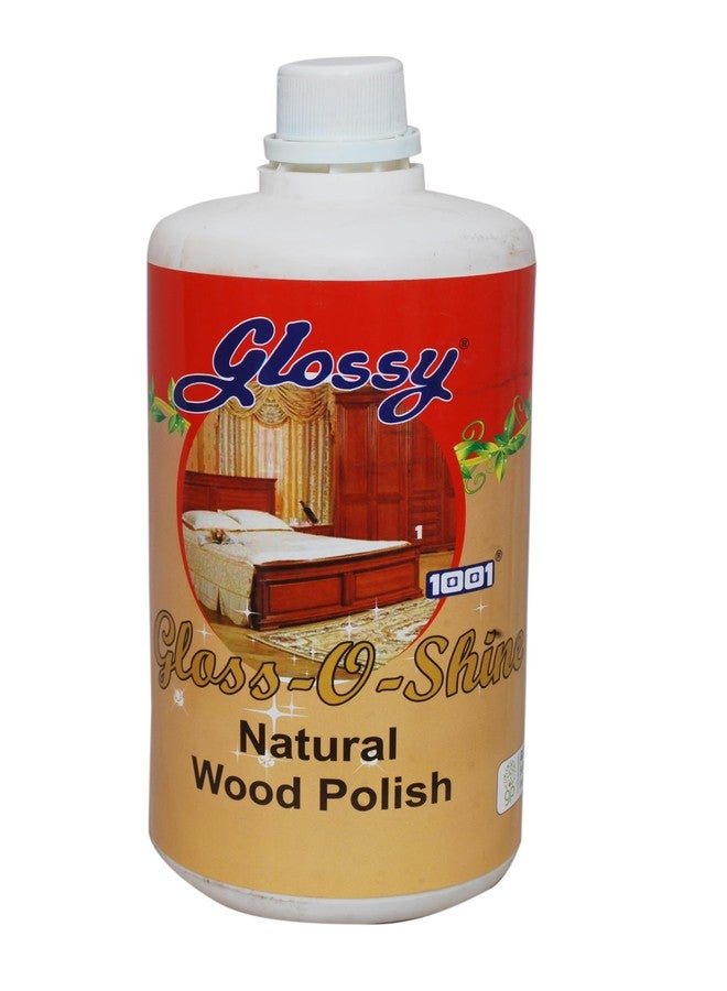1001 GLOSS-O-SHINE Natural Wood Polish ST I Furniture Polish I Water Resistant I Long Lasting Gloss - Image 1