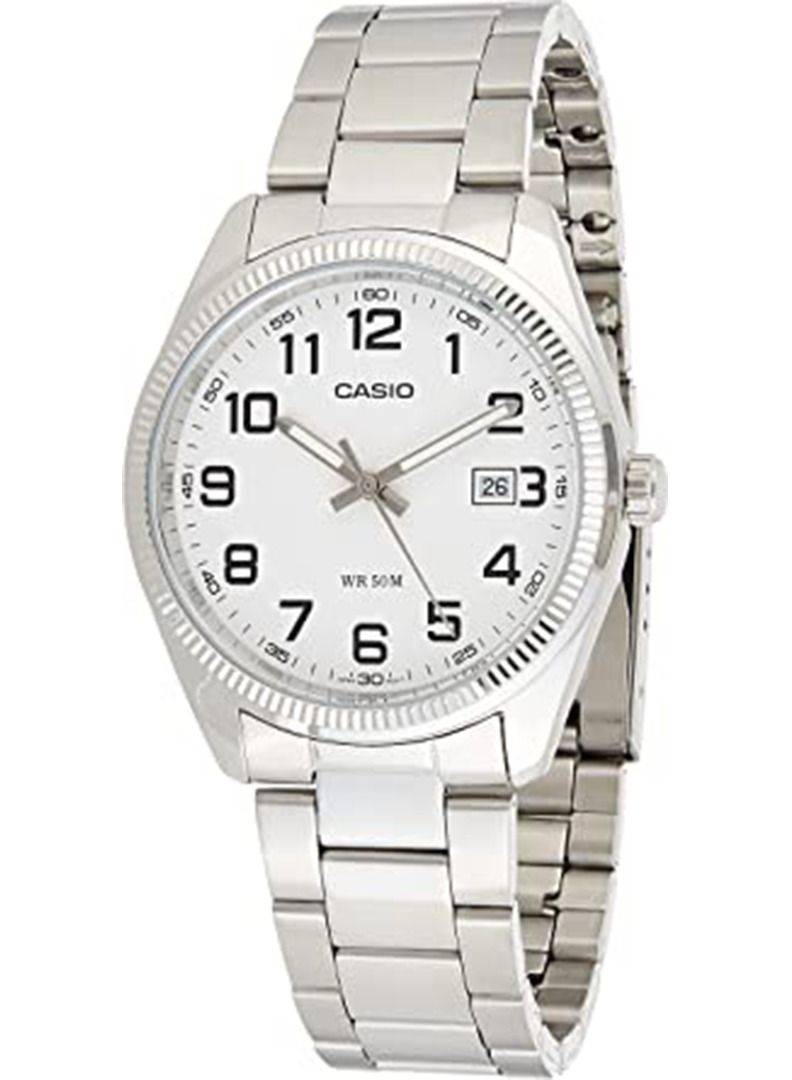 CASIO Men's Stainless Steel Analog Wrist Watch MTP-1302D-7BVDF - Image 1