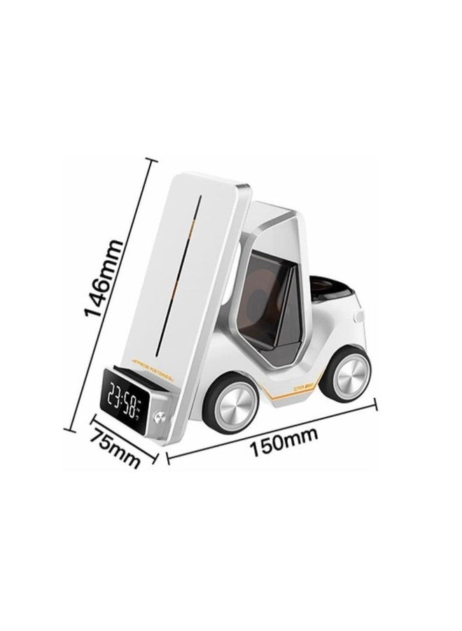 أكاليكس شاحن لاسلكي 5 في 1 مع محطة شحن لاسلكية مغناطيسية - Image 2