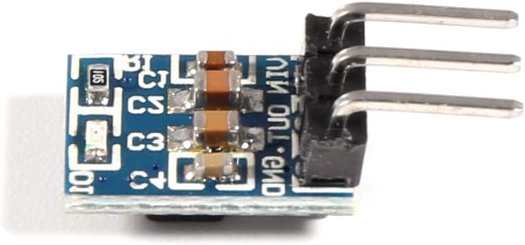 DORHEA 7 Pack 3.3V DC-DC Buck Converter 3 Pins AMS1117-3.3V DC 4.75V-12V to 3.3V Voltage Regulator Step Down Power Supply 800mA Buck Module - Image 2