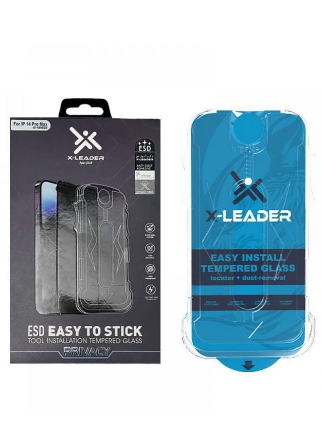 x-leader X-Leader Privacy Easy Install Sticker for iPhone 16 Pro Max - Image 1