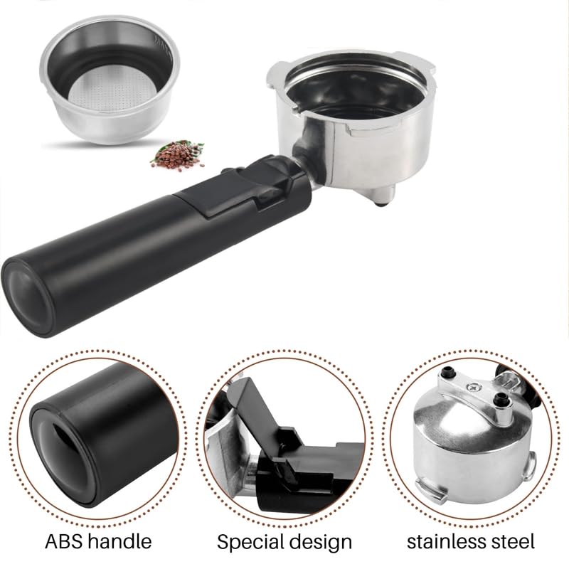 cdipkif 51MM Portafilter Coffee Machine Parts for KF6001 KF7001 KF8001 KF5002 KF500S CM4621 CM4216 R1J8 D3S7 Household Coffee Machine Parts Bracket Handle - Image 3