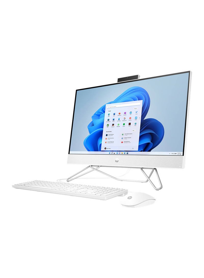 HP All -In-OneÂ 27-CB1010NH Desktop With 27-Inch Display, Core-i7-1255U Processor/32GB RAM/1TB SSD/Windows 11 Pro/Intel Iris Xe Graphics English/Arabic English/Arabic White - Image 2
