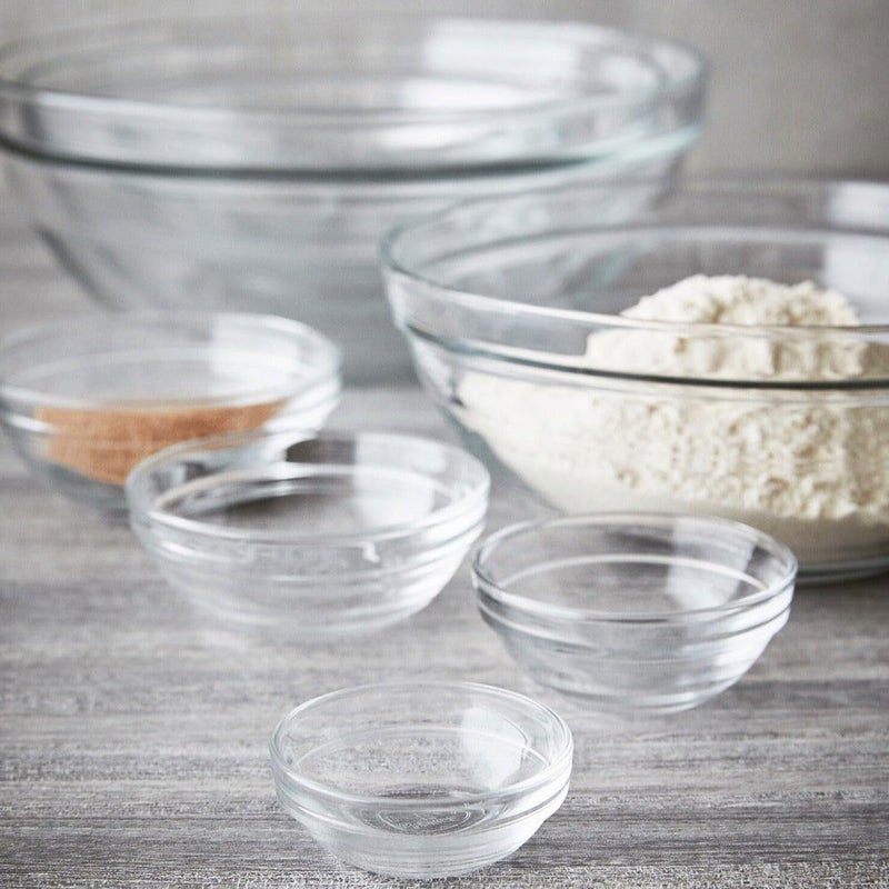 Duralex Lys clear Stackable Bowl Diameter  5 12 Height  2 14 Capacity 16 78 oz  50 cl pack of 6 - Image 4