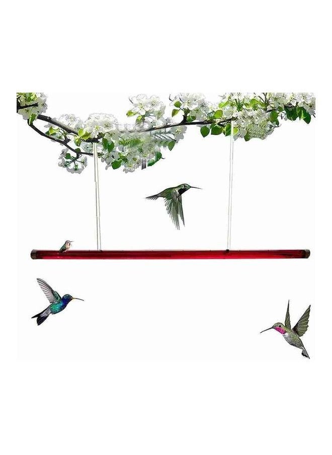 NIBEMINENT - Hummingbird Hanging Feeder Red 40cm - Image 1