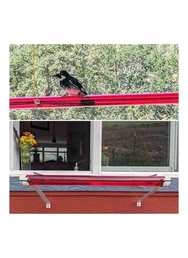 NIBEMINENT - Hummingbird Hanging Feeder Red 40cm - Image 1
