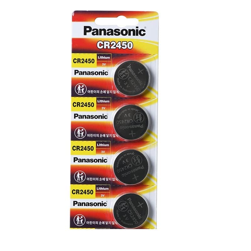 Panasonic Cr2450 Cr 2450 Lithium 3V Battery [ Pack Of 4 ] - Image 3