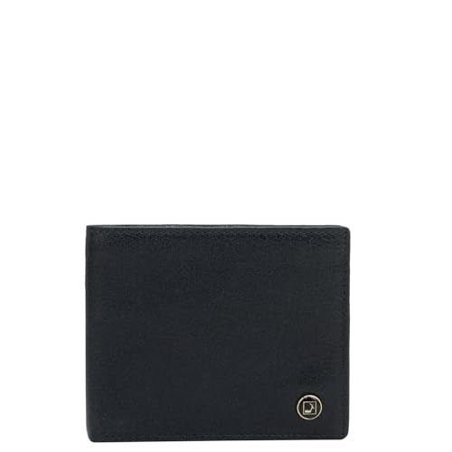 Da Milano RFID Protected Leather Wallet for Men with Card Slot - Blue - Image 1