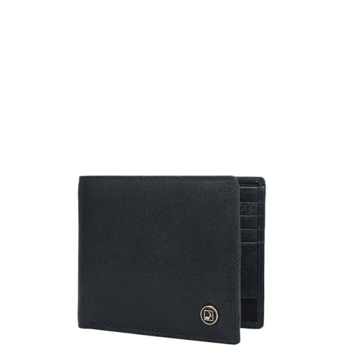 Da Milano RFID Protected Leather Wallet for Men with Card Slot - Blue - Image 2