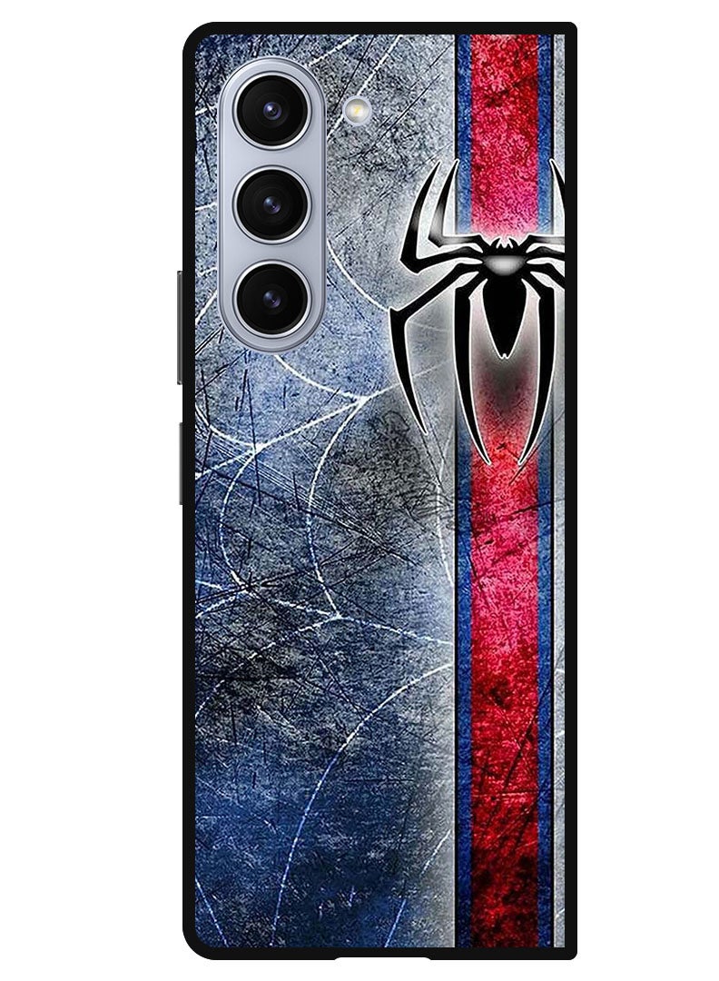 Theodor Protective Case Anti Scratch Shock Proof Bumper Cover For Samsung Galaxy Z Fold 5 Spiderman - Image 1