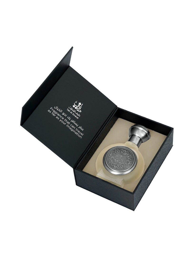 Taif Al Emarat TAIF 09 Eau de Parfum 75ml for Men, Long Lasting Floral Amber Fragrance with Citrus and Vanilla Notes - Image 3