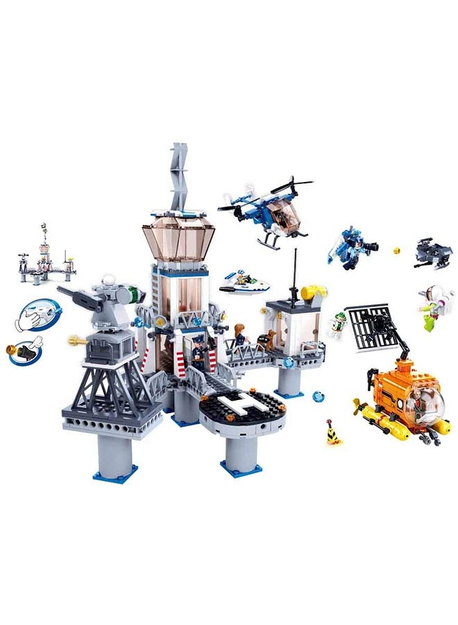 سلوبان بلوكات مبني السجن 1016 قطعة - B0828 - Image 2