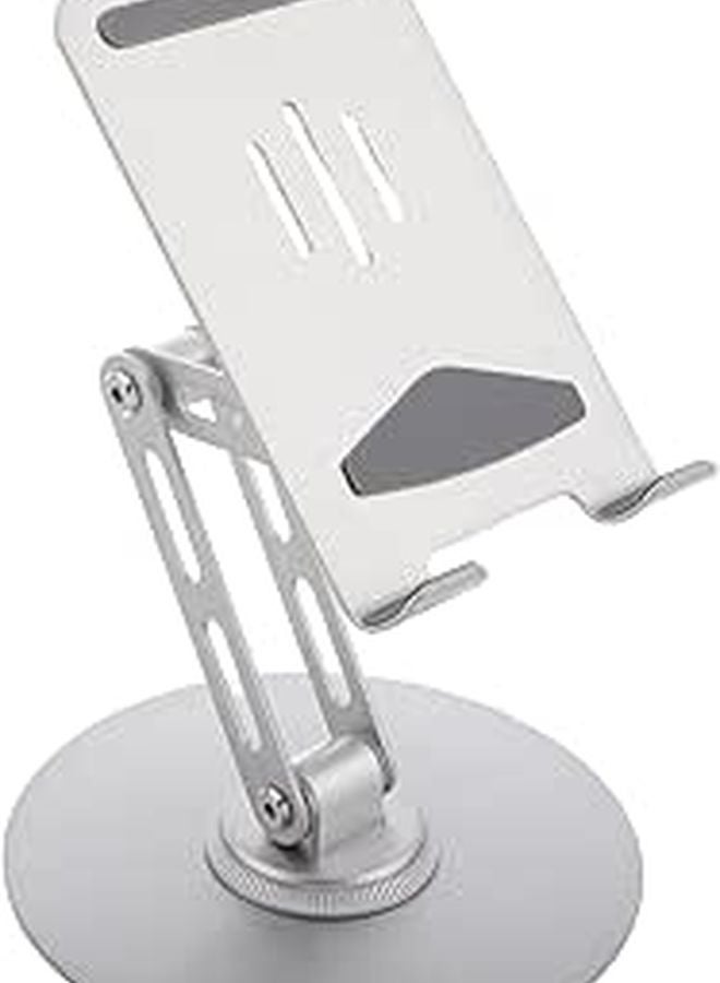 Rotating Aluminum Alloy Phone Stand Desk Tablet Holder Portable Bracket For Home Office - Image 1