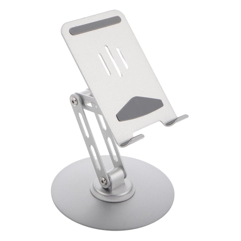 Rotating Aluminum Alloy Phone Stand Desk Tablet Holder Portable Bracket For Home Office - Image 2