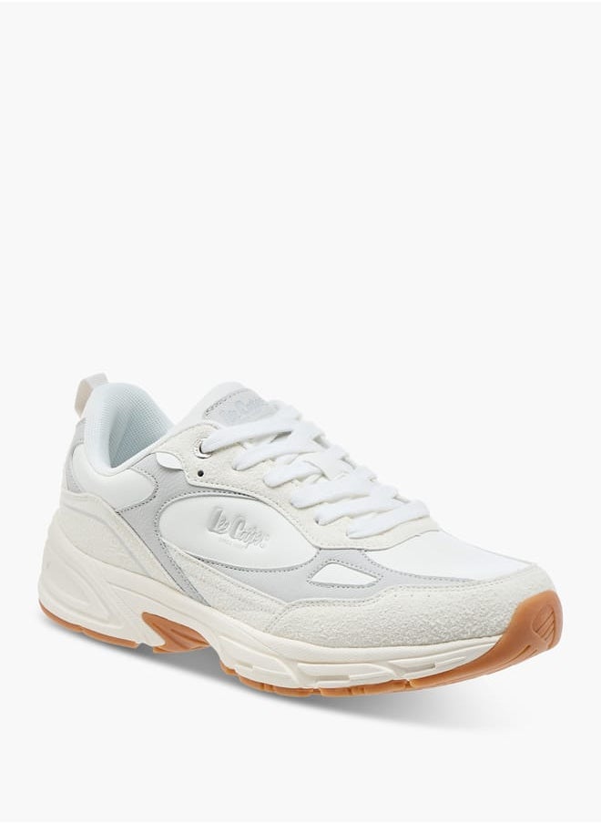 Lee Cooper Men's Panelled Lace-Up Sneakers  - Image 2