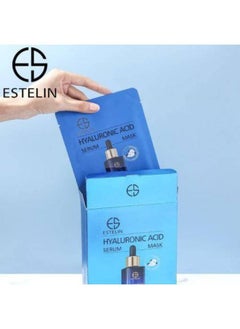 ESTELIN Hyaluronic acid hydrating serum mask 10pcs 25ml  - Image 2