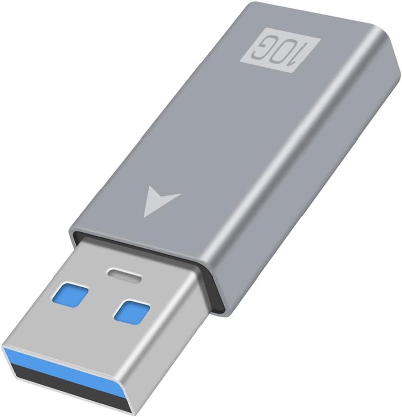 Tobo USB to USB C Adapter, USB C Female to USB 3.0 Male Adapter, 10GB USB A to USB Type-C 3.1 Gen2 Adapter Support PD Fast Charging and Data Transfer for Phone, Laptop, (TD-1032TC) - Image 2