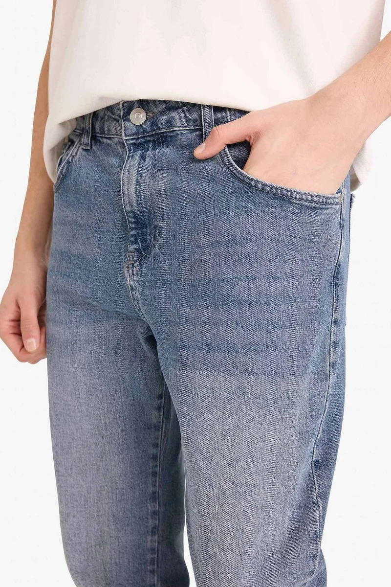 Defacto  Straight Fit Trousers for Men | Best Price UAE