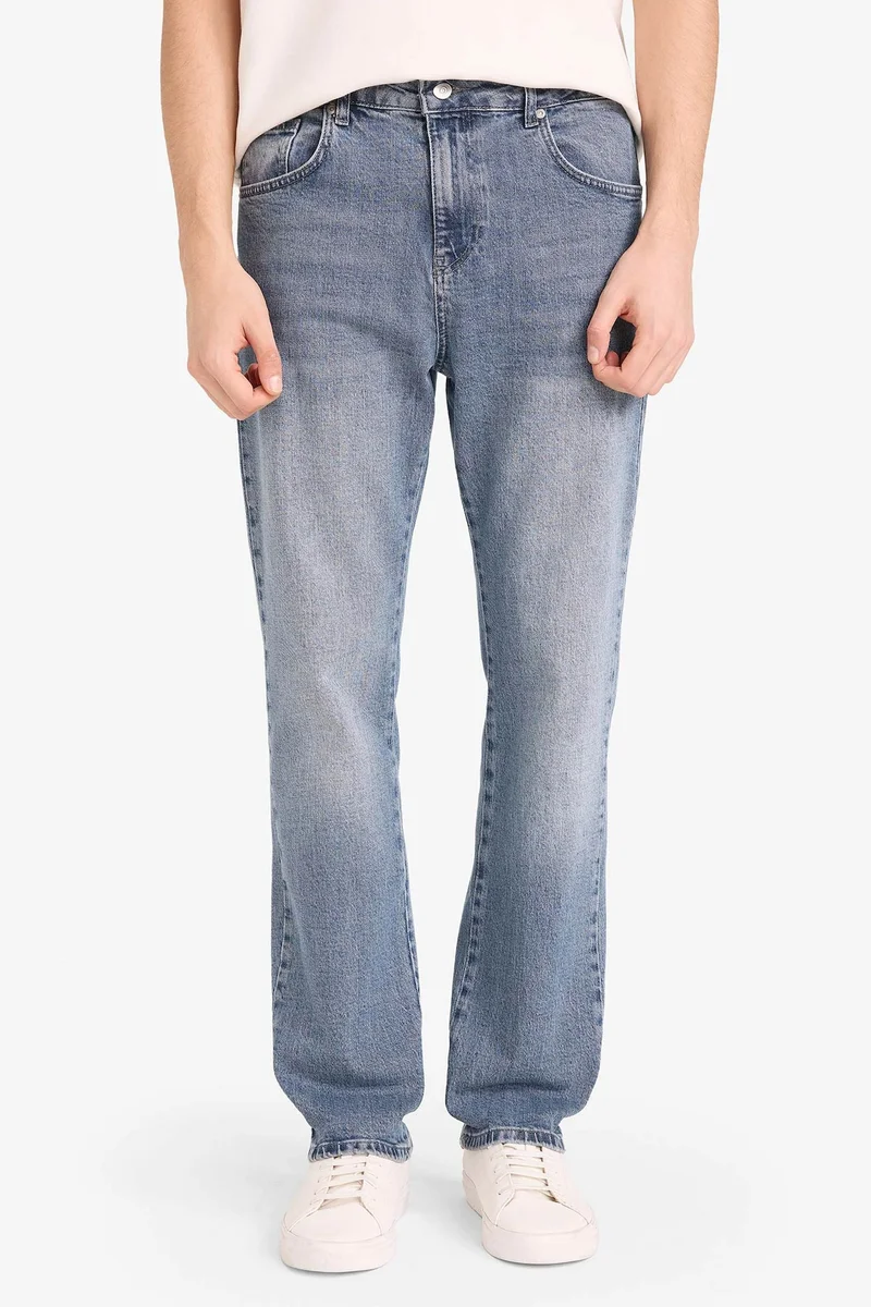 Defacto  Straight Fit Trousers for Men | Best Price UAE