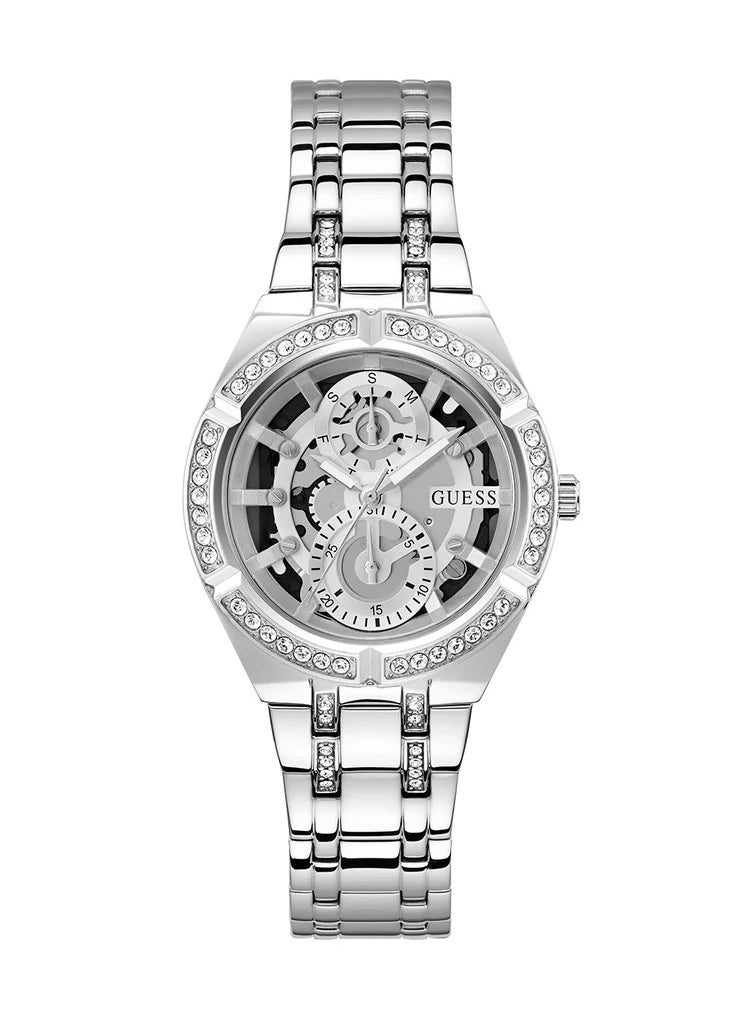 GUESS Ladies Silver Tone Multi-function Watch - GW0604L1 - pzsku/ZCC74914007622BEDB660Z/45/_/1741518984/e6e2154c-a535-4e5e-9c43-f18627a488ac