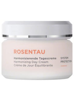 Annemarie Borlind Rose Dew Harmonizing Day Cream Protecting And Moisturizing Facial Care With Alpenrose Extract And Jojoba Oil Vegetarian 1.69 Fl. Oz.  - Image 1