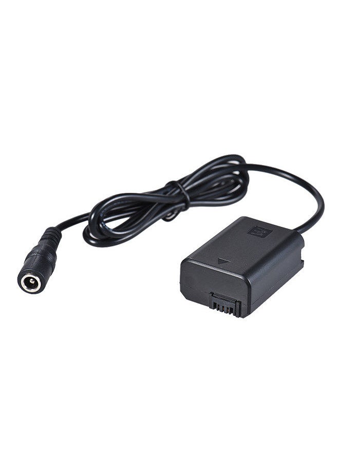 Generic - Andoer AC-PW20 AC Power Supply NP-FW50 Dummy Battery Adapter Camera Charger Replacement for Sony a7 a7ii a7s a7r a7sii a7rii a6500 a6300 a6000 a5000 a5100 nex-5 nxx-7 - Image 1