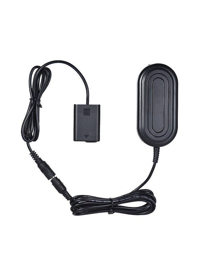 Generic - Andoer AC-PW20 AC Power Supply NP-FW50 Dummy Battery Adapter Camera Charger Replacement for Sony a7 a7ii a7s a7r a7sii a7rii a6500 a6300 a6000 a5000 a5100 nex-5 nxx-7 - Image 1