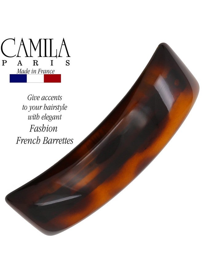 Camila Paris CP818 French Hair Barrette Clip for Girls for Thick Curly Wavy Long Hair, Strong Hold Grip Hair Clips for Women, Automatic, No Slip Durable Styling Girls Hair Accessories, Made in France - Image 4