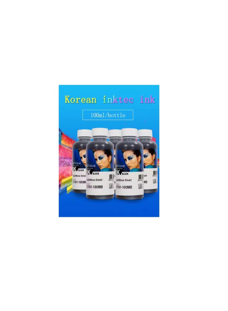Kalon 100MLKorea Sublimation Printing Ink Set High Density Professional Dye Sublimation Refill Inks for Inkjet Printers, Heat Transfer on Mugs, t-Shirts, Phone Case  (6 Color) Refill Bottles Set - Image 3