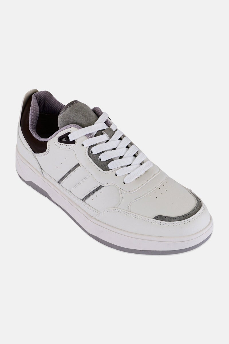 CALL IT SPRING Men Kiriburu Lace Up Casual Shoes, White - Image 1