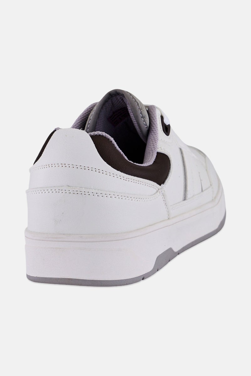 CALL IT SPRING Men Kiriburu Lace Up Casual Shoes, White - Image 3