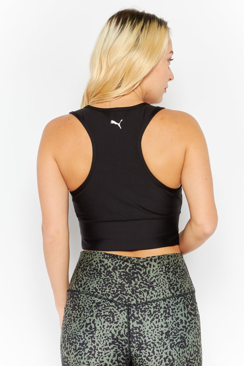 PUMA Women Sportswear Fit Training Top, Black  - Image 3