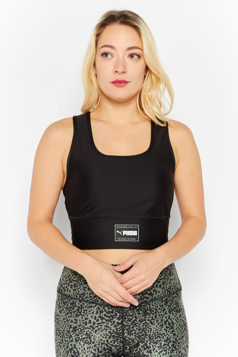 PUMA Women Sportswear Fit Training Top, Black  - Image 1