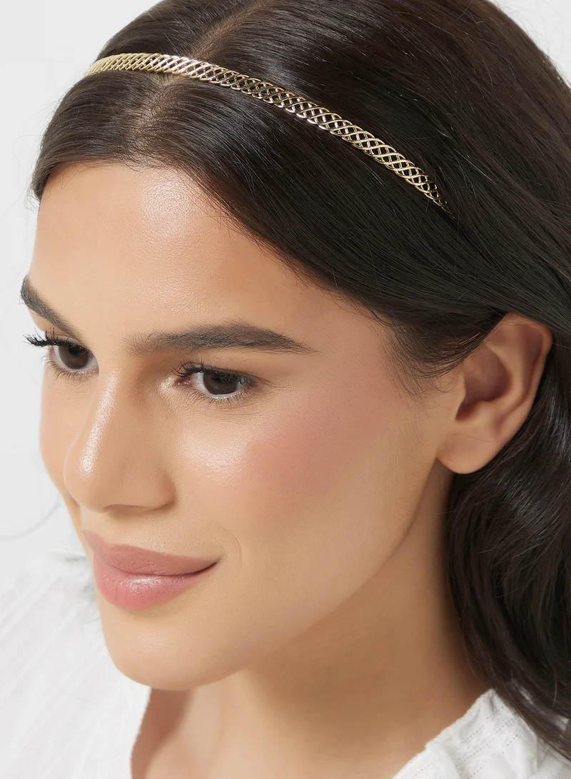 Ginger Metal Headband