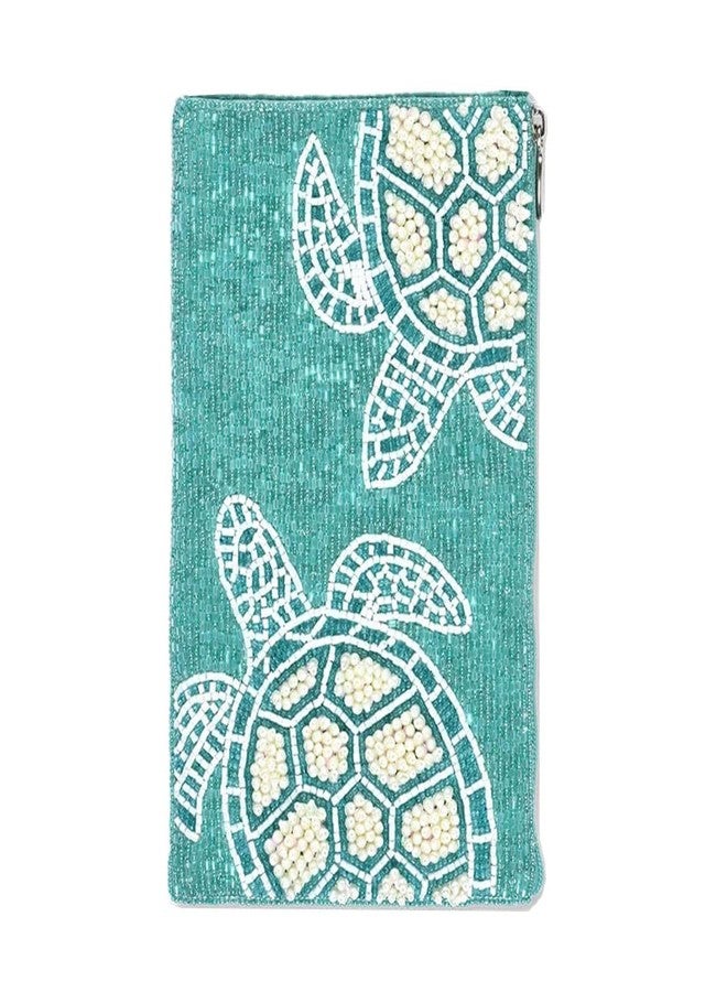 Bamboo Trading Club Bag Swimming Turtle, 7.5-inch Width - Image 1