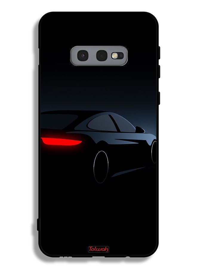 Tolwak Samsung Galaxy S10e Protective Case Cover Dark Car - Image 2