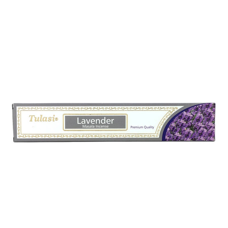 Tulasi Premium Masala Lavender Incense Sticks (Agarbatti) for Pooja, Prayer, Meditation & Home Fragrance, 1 Pack - Image 1