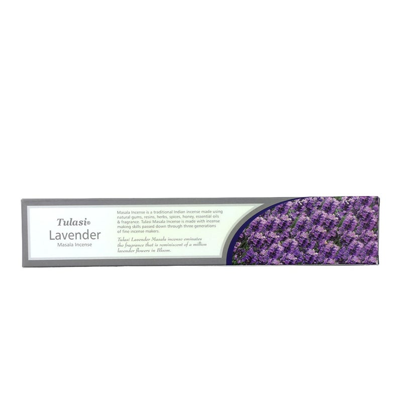 Tulasi Premium Masala Lavender Incense Sticks (Agarbatti) for Pooja, Prayer, Meditation & Home Fragrance, 1 Pack - Image 3